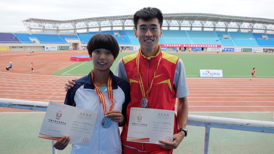 beat365荣获第十三届全国大学生田径锦标赛团体总分第八名