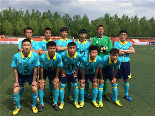 beat365荣获2013-2014“特步”中国大学生足球联赛北区决赛第七名